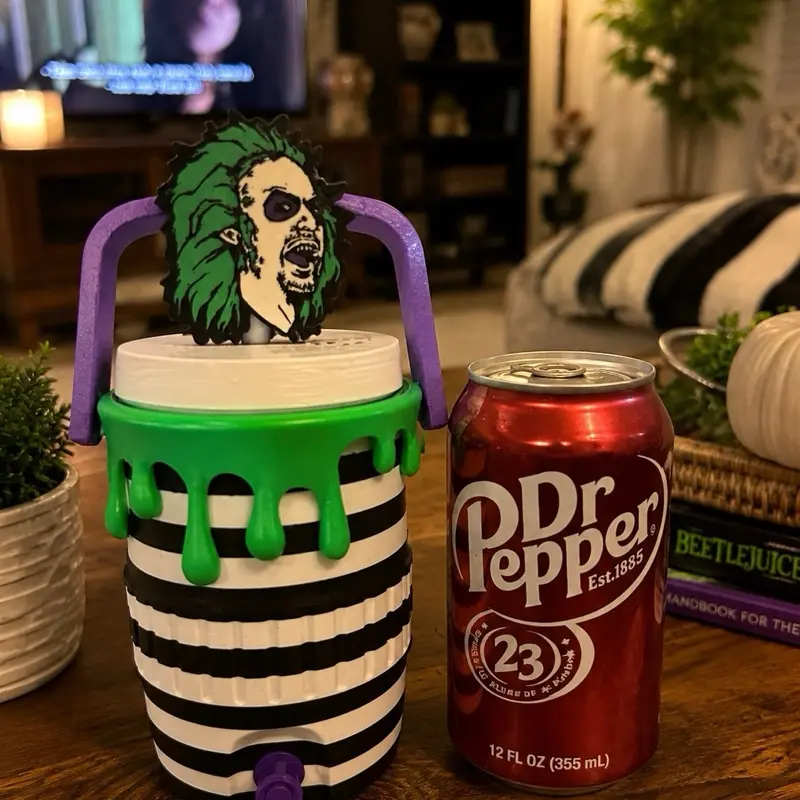 Beetlejuice 12oz Can Holder