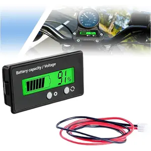 12V 24V 48V 60V 72V 84V Golf Cart  Capacity   with ,  Capacity Gauge  LCD Display for &Lead-Acid