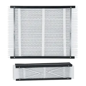 VEVOR 20 x 25 x 4 Furnace Filter,  MERV 16 HVAC Ac Filters,12-Month Electrostatic Pleated Air Conditioner Filters, 2-Pack (Actual Size: 20.47 x 25.20 x 3.98 Inch) for Capturing Dust, Smog, Pet Dander