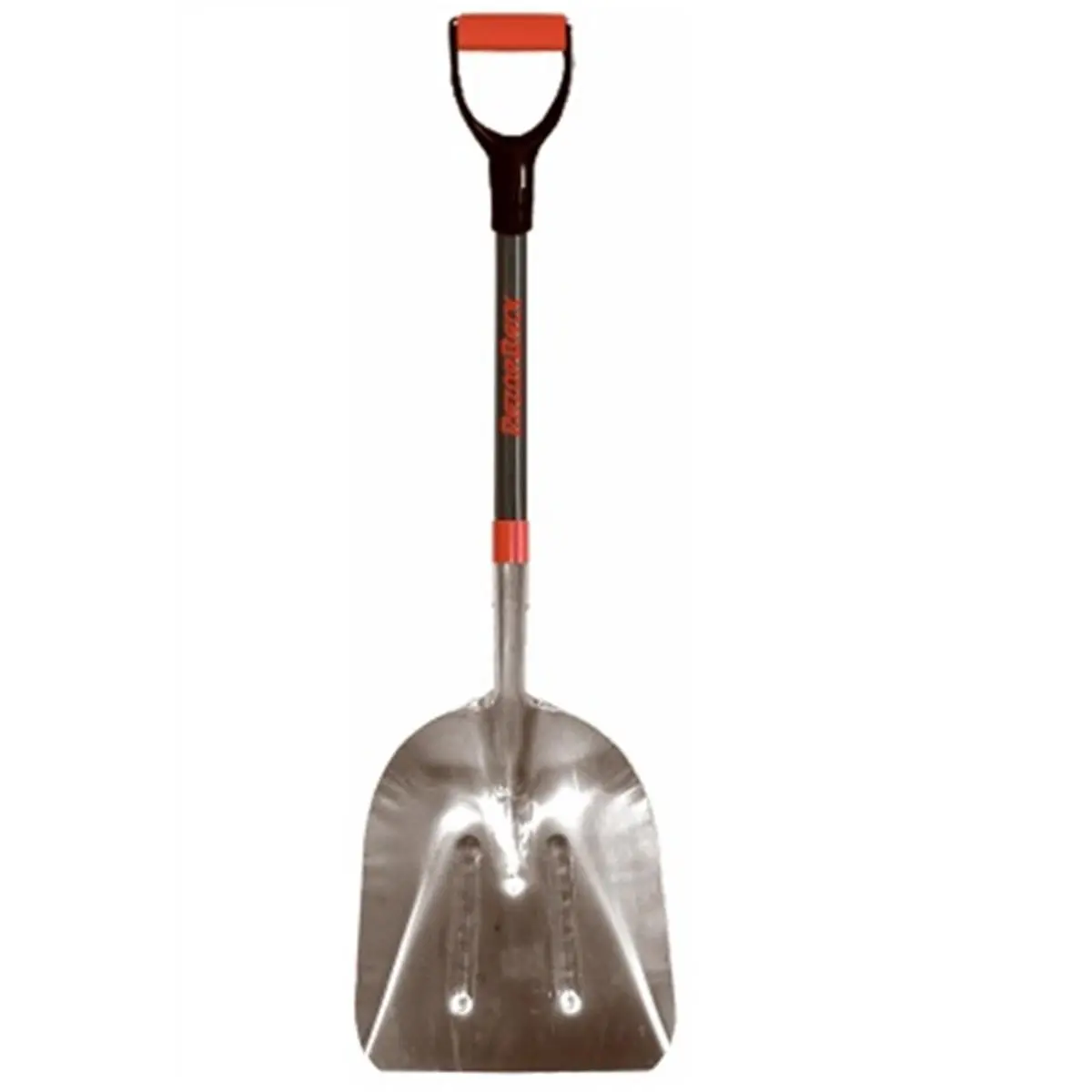 Ames No. 12 Rust-Proof Aluminum Scoop, Fiberglass Handle with Cushioned Grip for Grain Handling