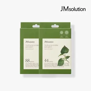 JMSOLUTION Heartleaf Spot Patch Hydrocolloid Acne Treatment 88 & 44 Patches for Skin Repair with Houttuynia Cordata Leaf Water & Melaleuca Alternifolia Oil Gentle