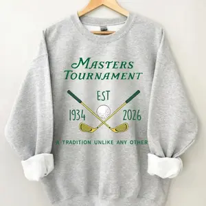Masters Tournament 2026 EST 1934 Sweatshirt, Tshirt For Men For Women, Stylish Trendy Golf Fan Apparel, Vintage