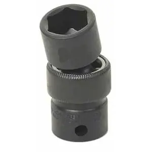 212 MAIN Grey Pneumatic High Torque .38 Inch Drive Standard Size 14Mm Universal Fit Socket, Electrical Equipment & Supplies Accessory for Home Improvement