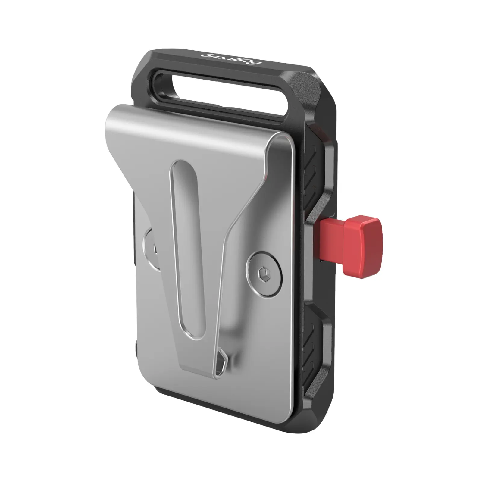 SmallRig Mini V Mount Battery Plate, V-Lock Mount Battery Plate with Belt Clip for Camera Power Supply - 2990