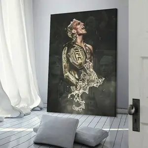 Charles Do Bronx Oliveira UFC Poster, Brazilian MMA Champion, Inspirational Wall Art Canvas Painting, Home Decor