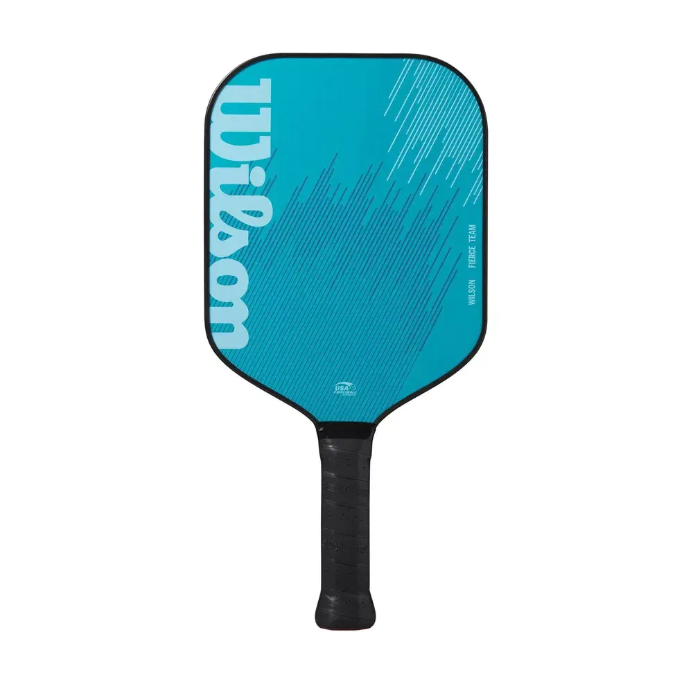 Wilson 16'' Fierce Team Traditional Pickleball Paddle - Blue Wilson 16'' Fierce Team Traditional Pickleball Paddle - Blue