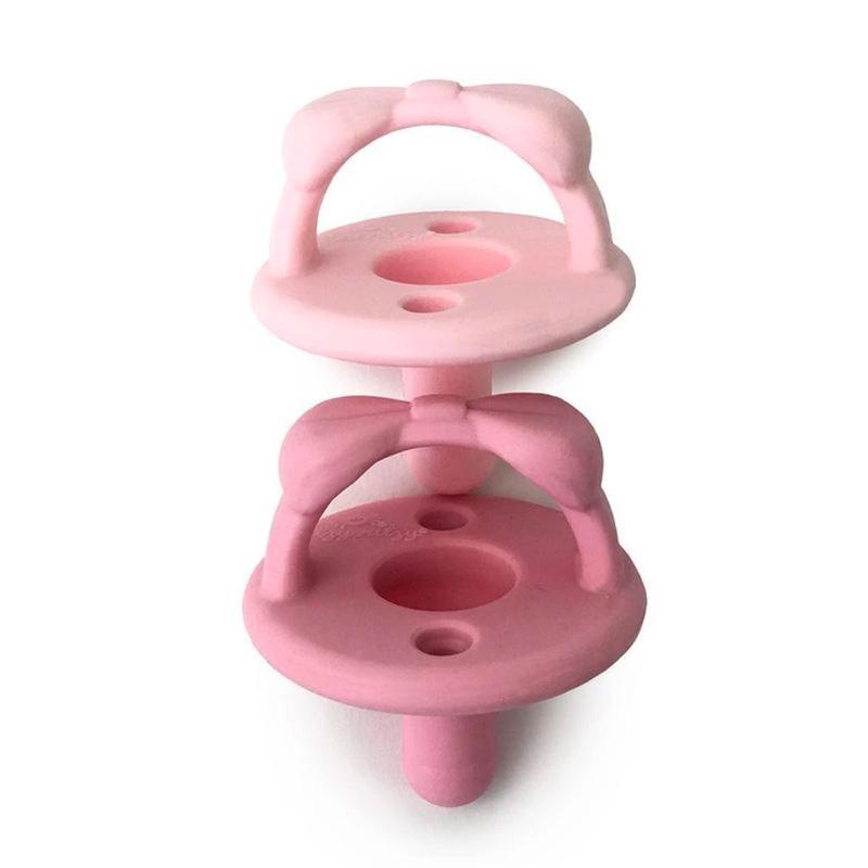 Itzy Ritzy Sweetie Soother™ - Pacifier 2-Pack for 6-18M  - 100% Food Grade Silicone - CPSIA Compliant