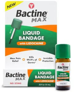 Bactine MAX Liquid Bandage with Lidocaine