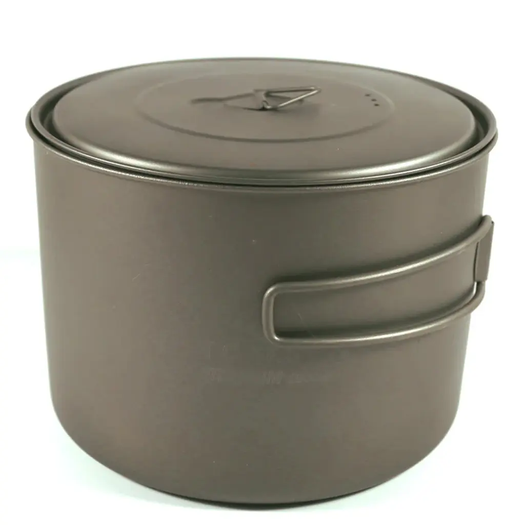 TOAKS Titanium 1600ml Pot - POT-1600 - Outdoor Camping Cup Bowl