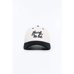 Bride To Be Baseball Hat - Black/combo
