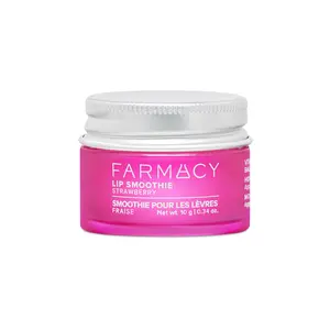 Farmacy Beauty Strawberry Lip Smoothie - Daily Hydrating Peptide Lip Balm with Vitamin C & Shea Butter