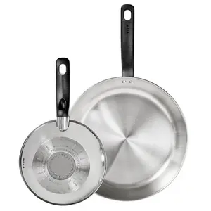 T-Fal Simply Cook 2pc (8.5" and 11") Stainless Steel Fry Pan Set T-Fal Simply Cook 2pc (8.5" and 11") Stainless Steel Fry Pan Set