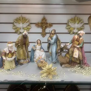 Nativity set 8 1/2” H