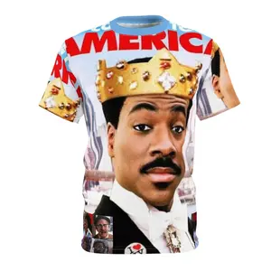 Retro Custom All-Over Print Eddie Murphy Shirt, Personalized Portrait Graphic Tee
