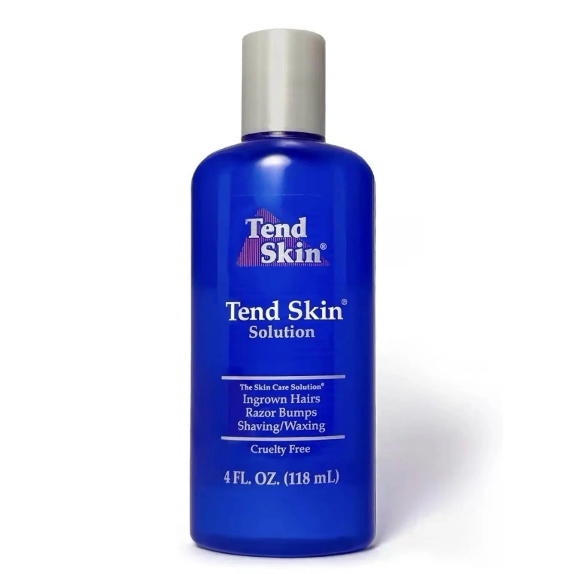 Tend Skin 4oz Ingrown Hair & Razor Bump Solution - Hair Removal Aftershave, Facial Cleansing Post-Care for Silky Smooth Skin - Made in USA, Cruelty Free