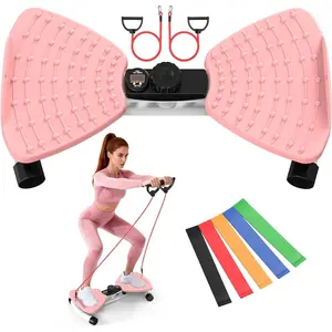 Waist Twister Machine Exercise Ab Twist Board With Digital Monitor 20db Quiet 300lb Capacity Anti-Slip Base For Home Gym Belly Workout For Women Men