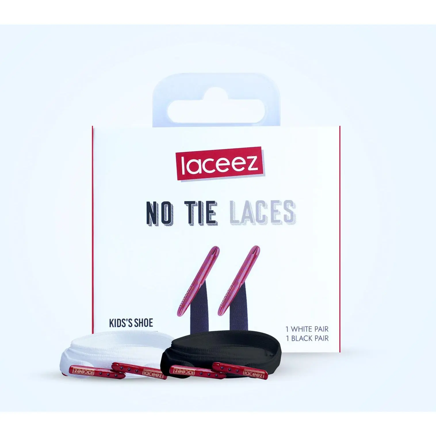 Laceez Kids No Tie Shoelaces 2 Pack