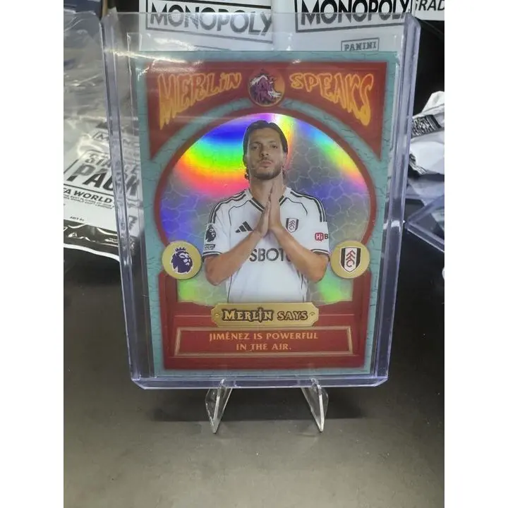 2026 Topps Merlin Speaks Premier League Chrome #MS-9 Raul Jimenez Fulham