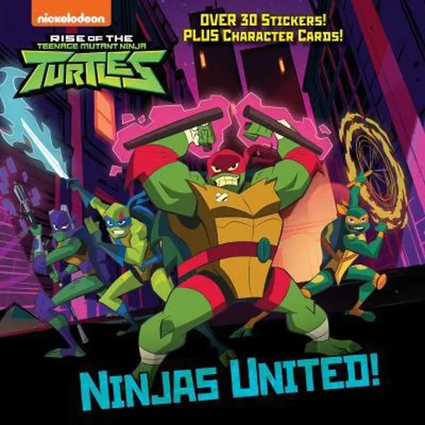 USED Book - Ninjas United! (Rise of the Teenage Mutant Ninja Turtles) by Lewman, David (Paperback) - english