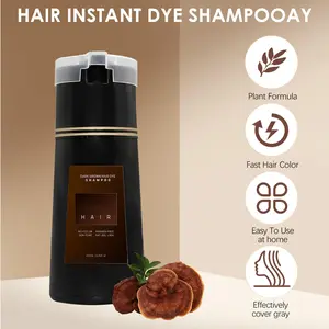 【Original】Nova Hair Dye Shampoo,Plant herbs Instant Dye Shampoo Easy,and Safe Hair Color Haircare christmas  Natural Look Cover Grays Effortless Transformation Dark Brown Cleanser Conditioner Cleansing Traditional Gentle Peroxide Repair Salon