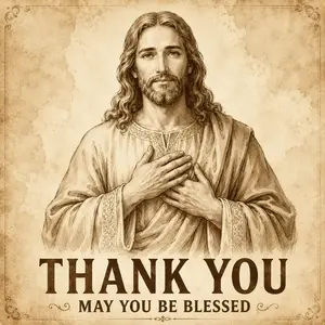 God Bless You And Thank You So Much For Choosing Our Store(NO Blanket)