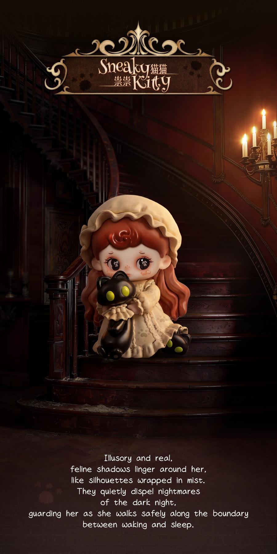 Funcinating Tarti Ghost in Hotel Desk Decoration Blind Box, Birthday Gift