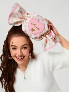 Cute Polka Dot Candy Chain Shoulder Bag for Women, Novelty Shoulder Bag,Crossbody Handbag for Teens, Fun Party Clutch, Thanksgiving Christmas Gift