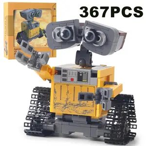 Classic Animation Movie Wall-E Robot Building Blocks MOC Idea Technical Model Assemble Bricks Education Toys Gift For Boys Adult