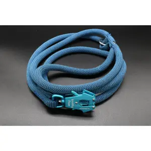 Blue - DB - Upcycled Climbing Rope Dog Leash