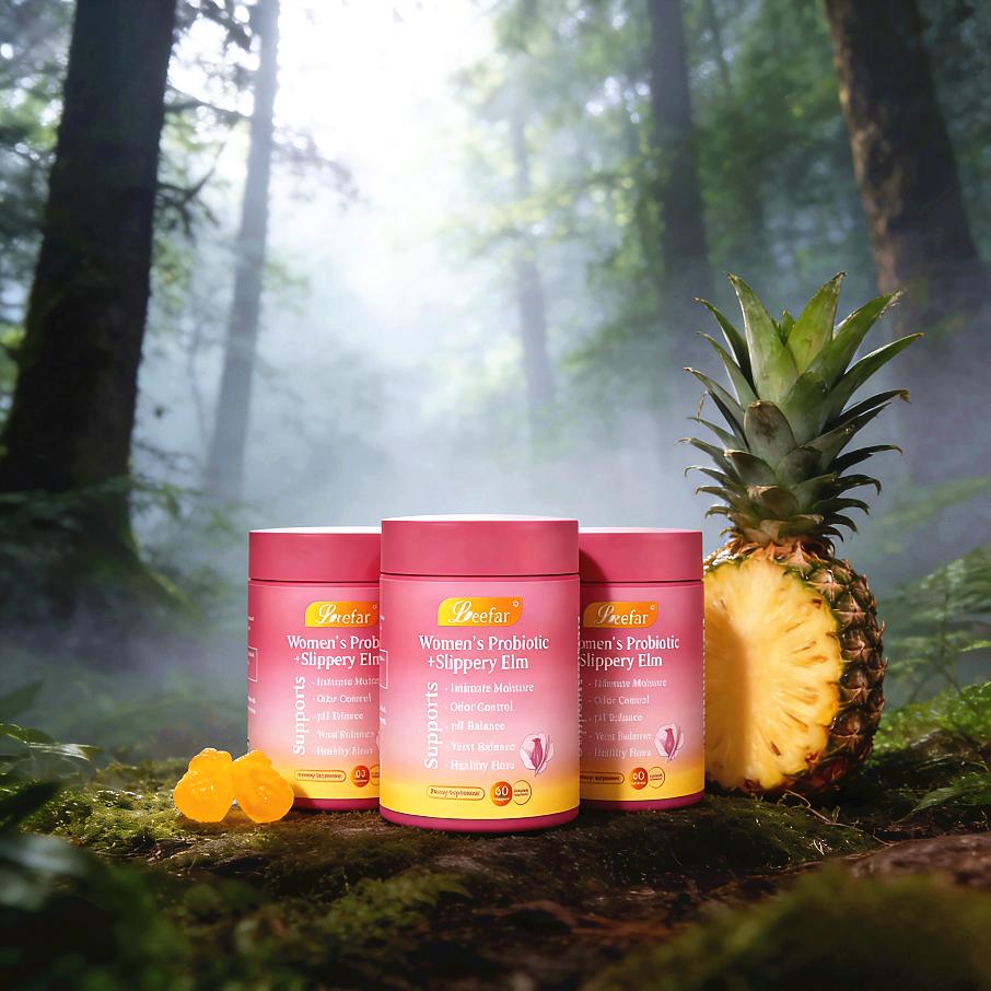 Hawaiian Pineapple+  2-in-1 WAP Probiotic Support Gummies | Women’s pH & Intimate Odor Control Clinical-Grade Feminine Probiotic Gummies | Slippery Elm & Prebiotic Blend Advanced Probiotic Gummies for Women’s Intimate Health & Balance