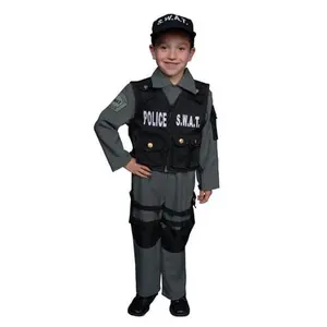 Dress Up America 327-T S.W.A.T Police Officer Costume - Size Toddler T4