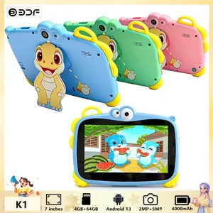 7 Inch Android Learning Tablet with Education Software, USB Charging, Quad Core Processor, 4GB RAM, HD IPS Display, Parental Lock, Dual Camera