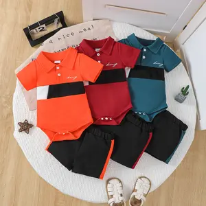 Baby Boys Essentials Set Summer Gift Sets Romper Shorts Set 3-Pack Outfits 6pcs,Ready Stock 42504030 Casual toddler clothes