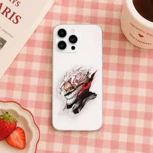 Cool Transformed Okarun Magsafe Phone Grip Holder, Dandadan Japan Anime Acrylic Magnetic Phone Mount, Durable Popsocket Kindle Accessories