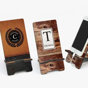 Custom Designs Personalized Cell Phone Stand for Him | Multiple Styles for Men