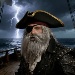 Wig + Beard Set, Realistic Looking Hairpiece & Fake Facial Hair, Perfect for Cosplay & Costume Accessories