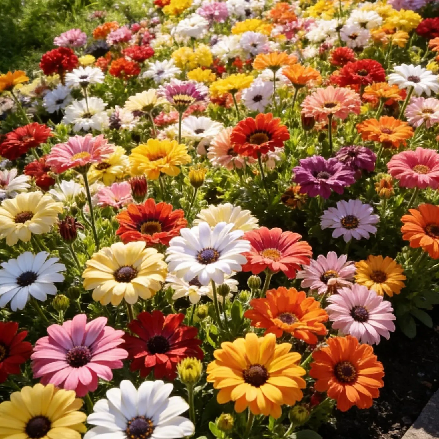 Mixed African Daisy Seeds 100pcs Pack – Suitable for Backyard Gardens, Raised Planters & Decorative Outdoor Flower Layouts – Seed Set – Seeds Only, No Live Plants Included