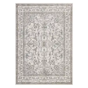 GARVEE Rugs for Living Room 8x10 Washable Large Area Rug Printed Vintage Floral Low Pile Area Mats No Slip Indoor Kitchen Carpets for Bedroom Laundry Room Playroom Carpet Pink Camel