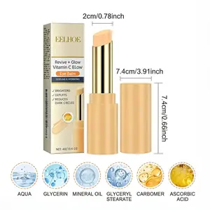 Vitamin C Eye Cream Stick for Puffy Eyes & Dark Circles - Anti-aging, Elasticity, Moisturizing and Firming - Deep Moisturizing, Hydrating & Firming High-Hydration Eye Care Treatment