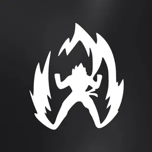 Super Saiyan Vinyl Decal Sticker for Car Window