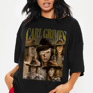 Personalize Limited Carl Grimes Vintage T-Shirt, Gift For Women and Man Unisex T-Shirt