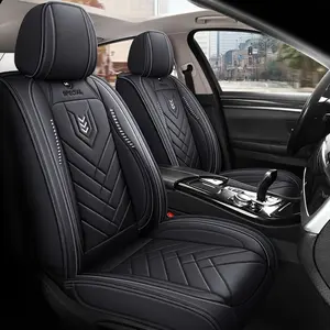 Luxury PU Leather Car Seat Cover, 1pc, Automotive Seat Covers, Fits Front Seats of Cars and Suvs, Durable, Comfortable, Stylish Vehicle Accessory