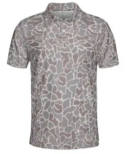 Men’s Performance Camo Polo | Perfect for Outdoors or Fishing