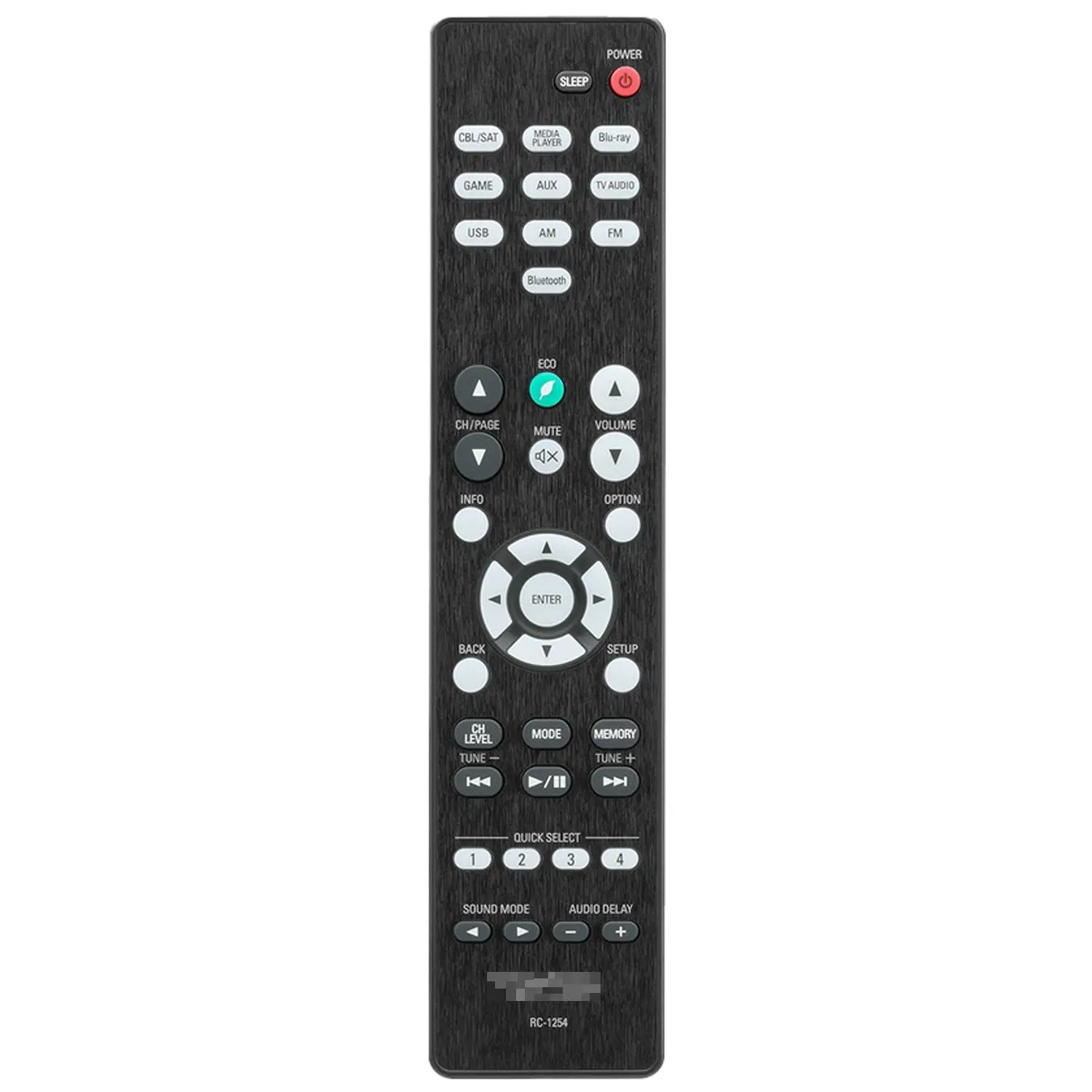 Dan's Originals for Denon RC-1254 A/V Receiver Remote Control for AVR-S570BT - 943307102450S