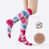Cotton Compression Socks - PINK