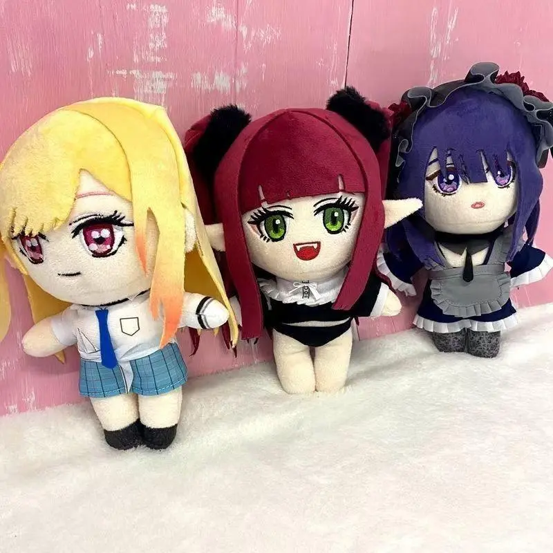 Hot Anime My Dress Up Darling Marin Kitagawa Plush Dolls, Cute Soft Cosplay Cartoon 20cm Stuffed Toy, Sayu Doll Gift for Fans