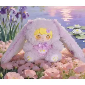 LUXI-Cheer bunny 400% series plush blind box Bunny Plush Dolls,Soft Furry Collectibles,Stuffed Animal