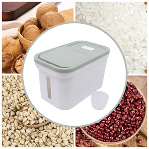 10 kg large storage container for food, flour container, rice dispenser, airtight container, large storage container for food.