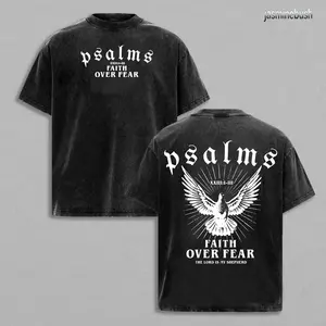 Faith Over Fear Christian Crewneck Christian Shirt Christian Streetwear Bible Verse Shirt Christian Merch Faith Based Shirt