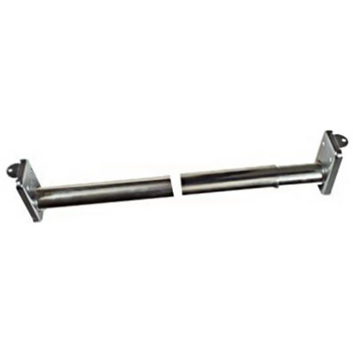 212 MAIN National N189-647 Adjustable Closet Rod, 48-72 in. Adjustable Pole, Easy Installation, Nickel Finish, Zinc-Plated Design